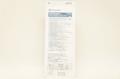 Halyard 33737 IS200 Integuseal Microbial Sealant 20inch x 10inch (x)